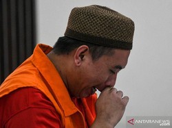 Dihukum Mati, Mafia Sabu dari Palembang Langsung Nangis Mewek