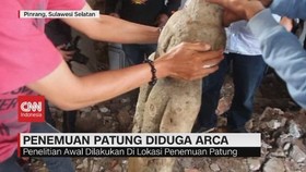 VIDEO: Patung Diduga Arca Ditemukan di Pinrang