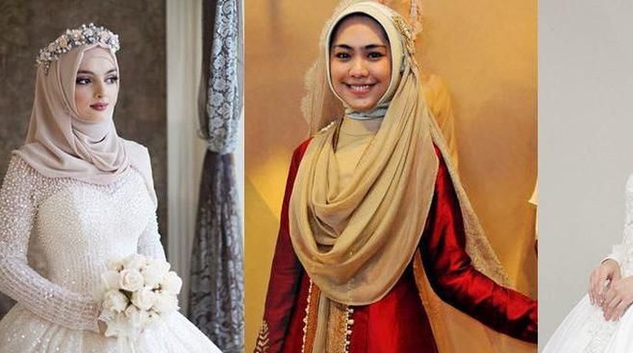 5 Inspirasi Gaya Hijab Pernikahan Kasual nan Elegan