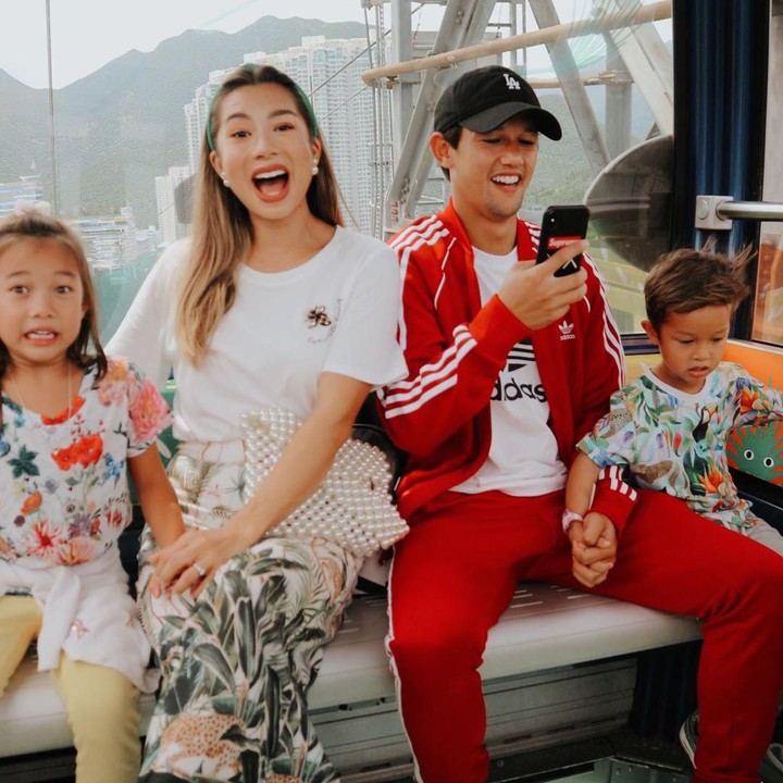 <p>Dari pernikahannya dengan Jennifer Bachdim, pesepakbola Irfan Bachdim memiliki dua orang anak, Kiyomi Sue Bachdim dan Kenji Zizou Bachdim. (Foto: Instagram @kenjizizoubachdim)</p>