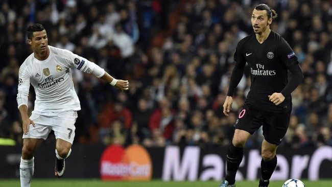 Jelang duel AC Milan lawan Juventus di Coppa Italia, Cristiano Ronaldo punya rekor bagus tiap duel lawan Zlatan Ibrahimovic.