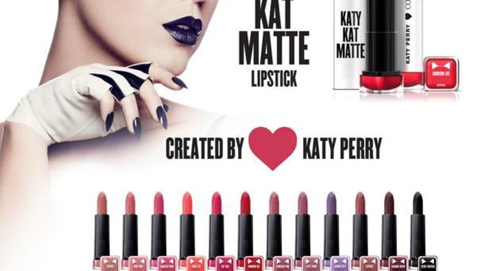 Kolaborasi Katy Perry dan Covergirl: Covergirl Katy Kat Matte Lipstick