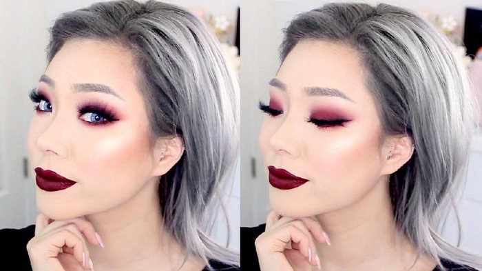 Untuk Look yang Berbeda, Coba Pakai Eyeshadow Warna Merah di Natal Tahun Ini yuk!