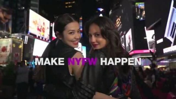 Inspirasi Gaya Pevita Pearce dan Velove Vexia di New York Fashion Week