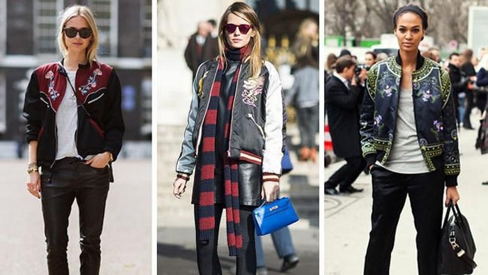 Begini Penampilan Seleb Dunia Lewat Mix n Match Bomber Jacket! Super Stylish dan Feminin!