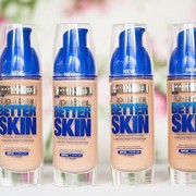 Foundation dengan SPF untuk Kulit Terlindung Sinar UV:  Maybelline SuperStay Better Skin Foundation