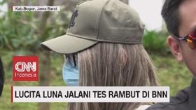 VIDEO: Lucinta Luna Jalani Tes Rambut di BNN
