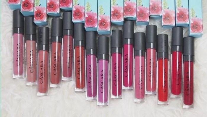 Cascara: Lipstick Matte Lokal Indie dengan 15 Warna Menarik