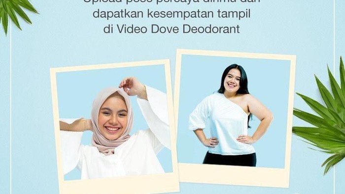 Tunjukkan Pose Percaya Dirimu dan Raih Kesempatan Tampil di Video Dove Deodorant!