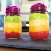 Resep Rainbow Smoothie Sehat ala Cassey Ho yang Instagenic