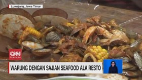 VIDEO: Warung dengan Sajian Seafood Ala Resto