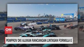 VIDEO: Begini Nih Rancangan Lintasan Formula E Nanti