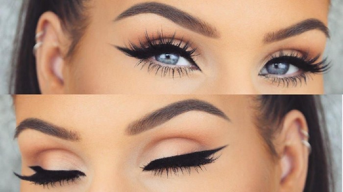 Ladies, Trik Mudah Ini Bisa Memudahkanmu Menggambar Eyeliner, Lho!