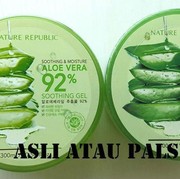Biar Gak Salah Beli, Ini Dia Perbedaan Nature Republic Aloe Vera Gel yang Asli dan Palsu!