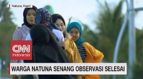VIDEO: Warga Natuna Senang Observasi Selesai