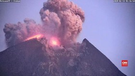 VIDEO: Detik-Detik Merapi Erupsi