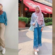 Hijabers, Ini Dia Teknik Styling Denim Untuk Tampilan yang Lebih Kasual dan Fresh!