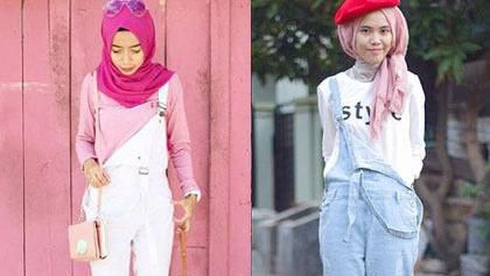 Hijabers, Begini Tips Pakai Overall Agar Tubuh Tidak Terlihat Pendek!