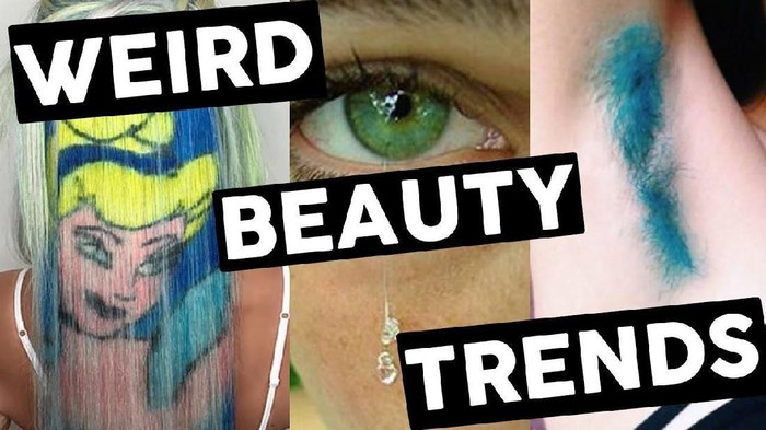 9 Tren Kecantikan yang Aneh