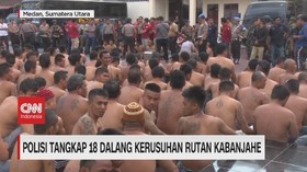 VIDEO: Polisi Tangkap 18 Dalang Kerusuhan Rutan Kabanjahe