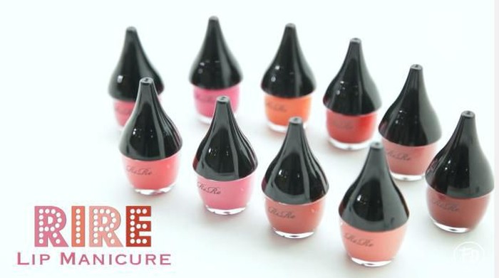 Lipstick Matte Under Rp100.000 dengan Bentuk Lucu! RiRe Lip Manicure High Fix