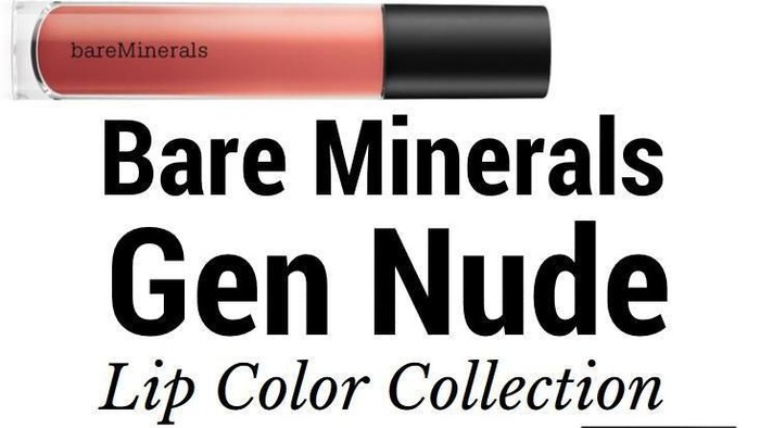 Review BareMinerals Gen Nude Lip Colour Collection