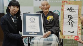 VIDEO: Watanabe, Pria Tertua Dunia dari Jepang