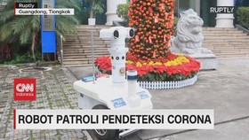 VIDEO: Robot Patroli Pendeteksi Corona