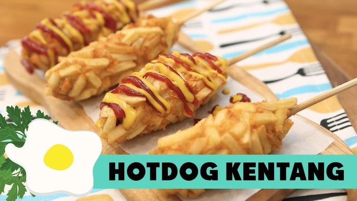 Anti Gagal! Coba Resep Hotang, Hot Dog Kentang ala Korea yang Renyah dan Enak