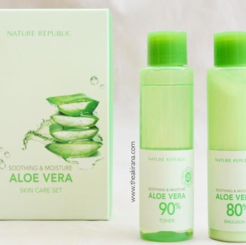 img-title Review Nature Republic Aloe Vera, Cegah Tumbuhnya Jerawat di Wajah Kamu!