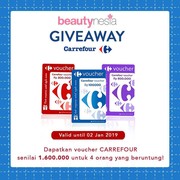 [GIVEAWAY ALERT] Mau Shopping Gratis? Yuk, Ikutan Giveaway Berhadiah Voucher Belanja Senilai Total Rp1,6 Juta!