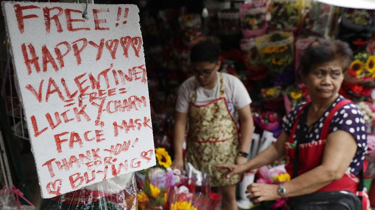 FOTO:  Ragam Perayaan Valentine di Penjuru Dunia