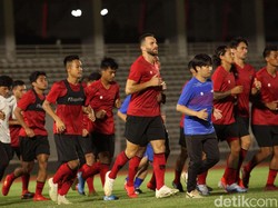 Momen Timnas Indonesia Latihan Perdana Dengan Pelatih Shin Tae-Yong