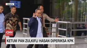 VIDEO: Ketum PAN Zulkifli Hasan Diperiksa KPK