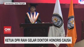 VIDEO: Ketua DPR Raih Gelar Doktor Honoris Causa