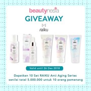 [GIVEAWAY ALERT] Pancarkan Kecantikan Alami Dengan Raiku