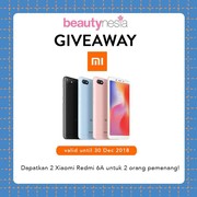 [GIVEAWAY ALERT] Xiaomi Redmi 6A, Pilihan Tepat Untuk Budget Terbatas