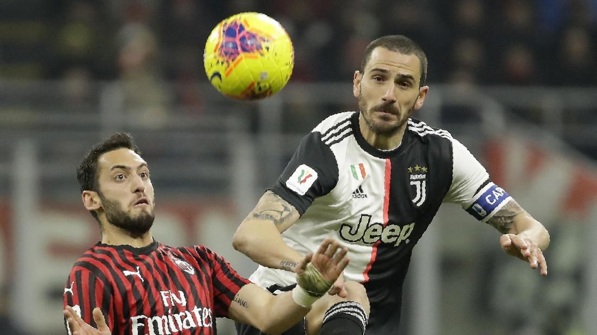 FOTO: Juventus Nyaris Takluk dari Milan, Untung Ada Ronaldo