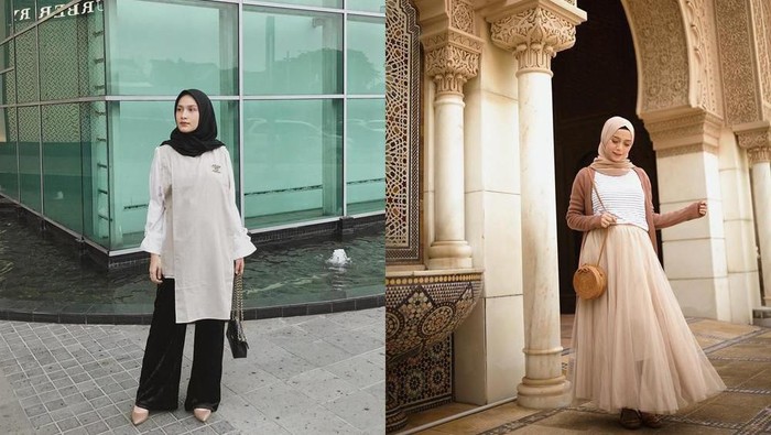 Contek OOTD Hijab Ala Selebgram Hijabers Ini Supaya Makin Stylish Selama Hamil
