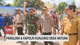 VIDEO: Panglima TNI dan Kapolri Kunjungi Desa Natuna