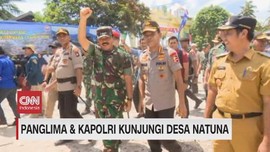 VIDEO: Panglima TNI dan Kapolri Kunjungi Desa Natuna