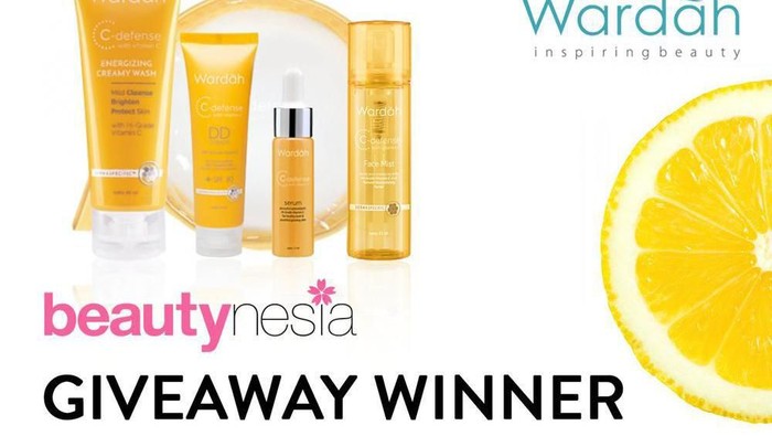 [GIVEAWAY ALERT] 5 Pemenang Wardah C-Defense Kit Gratis Dari Beautynesia!