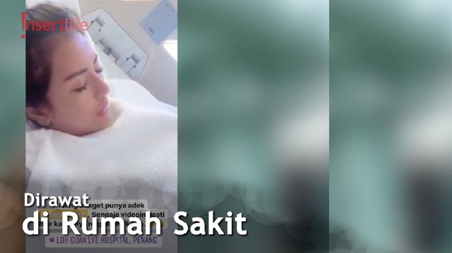 Pulang Liburan dari Jepang, Anggia Chan Masuk Rumah Sakit