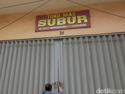2 Perampok Toko Emas di Surabaya Bawa Celurit dan Pistol