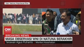 VIDEO: Masa Observasi WNI di Natuna Berakhir