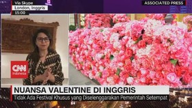 VIDEO: Nuansa Valentine di Inggris