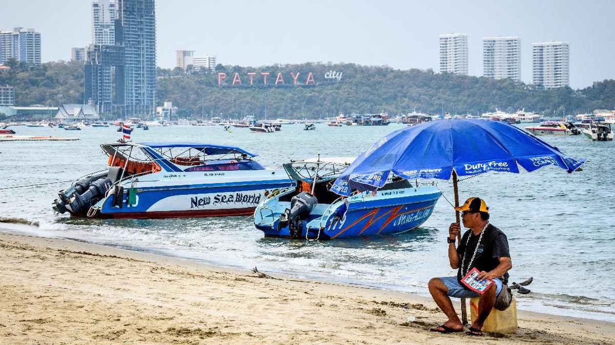 FOTO: Dampak Virus Corona Pada Wisata Pattaya