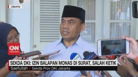 VIDEO: Sekda DKI: Izin Balapan Monas di Surat, Salah Ketik