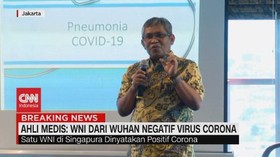 VIDEO: Ahli Medis: WNI dari Wuhan Negatif Virus Corona