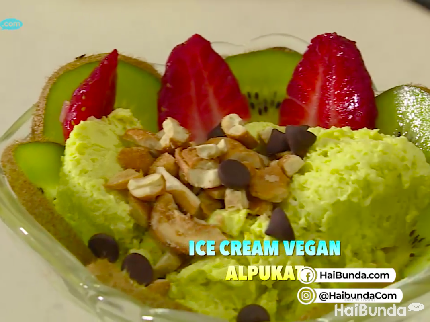 Resep Diet Ice Cream Vegan Alpukat, Sehat dan Lezat